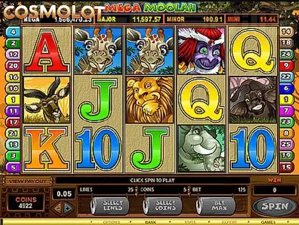 mega moolah demo